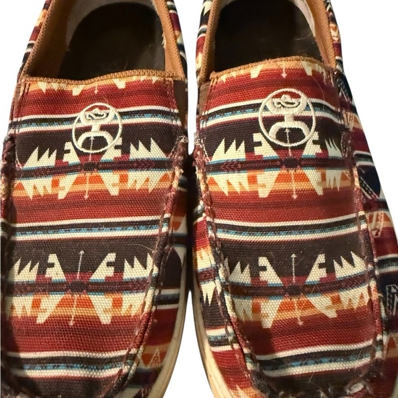 Hooey Twisted X Mens Aztec Casual slip on Shoes Sneakers Size 10M - Picture 5 of 10